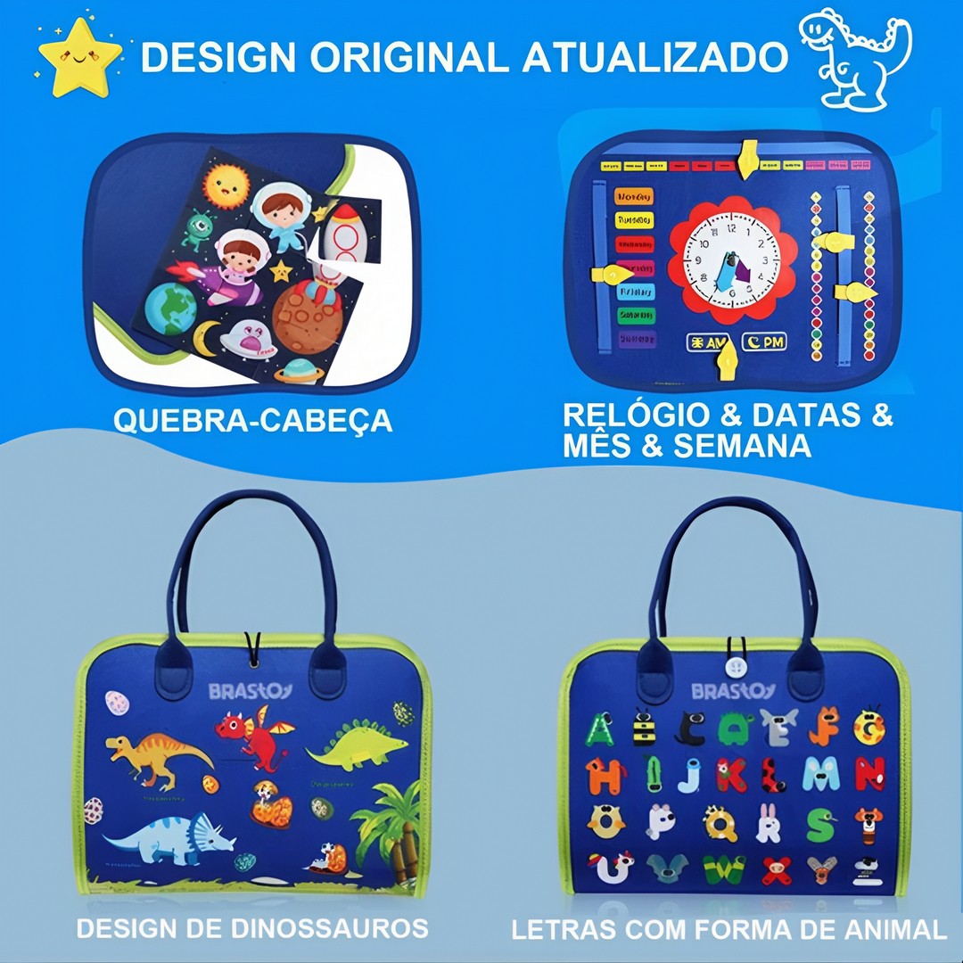 Montessori PlayCase – Maleta Educativa Sensorial Brastoy