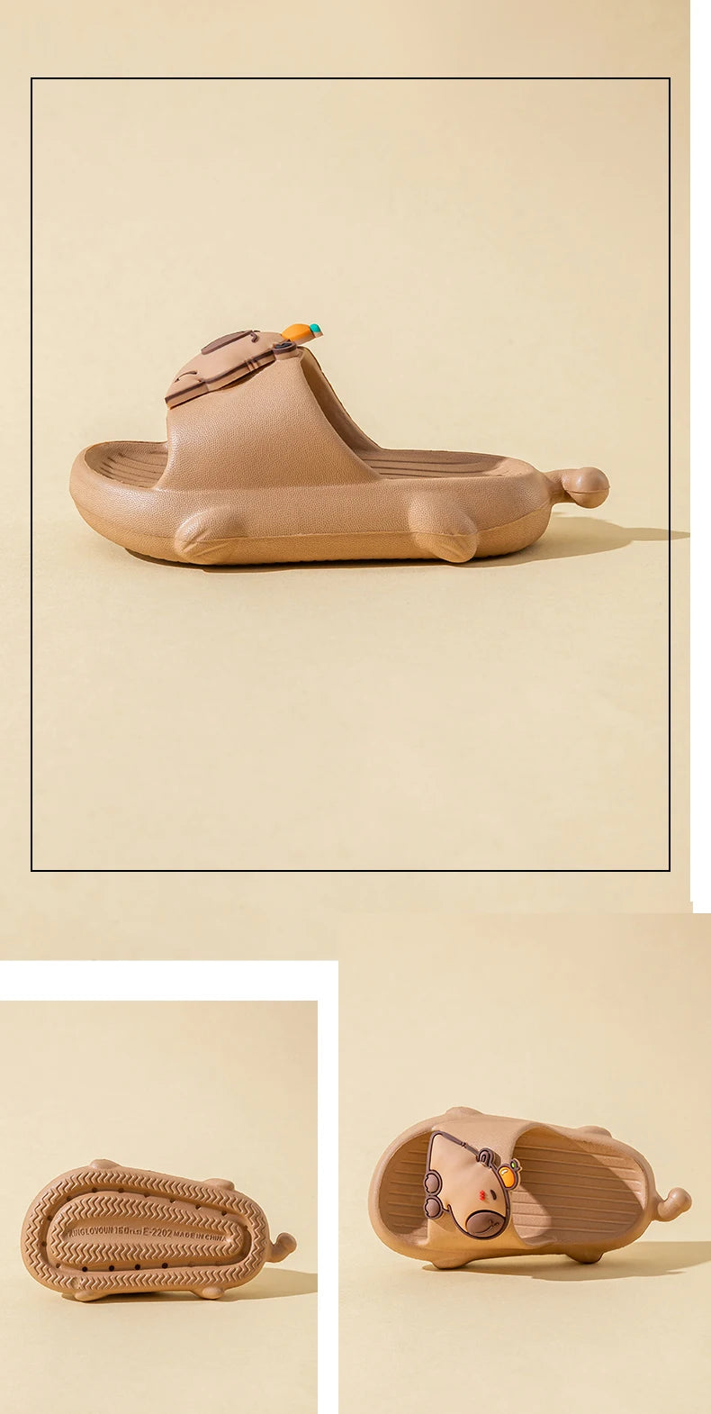 Chinelo Infantil Capivara