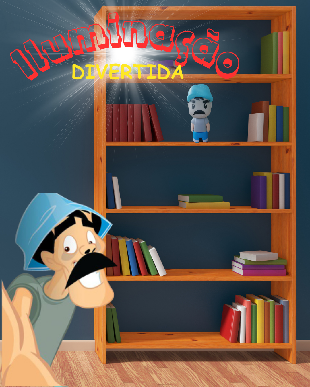 Luminária Infantil 3d Seu Madruga - Turma Do Chaves-