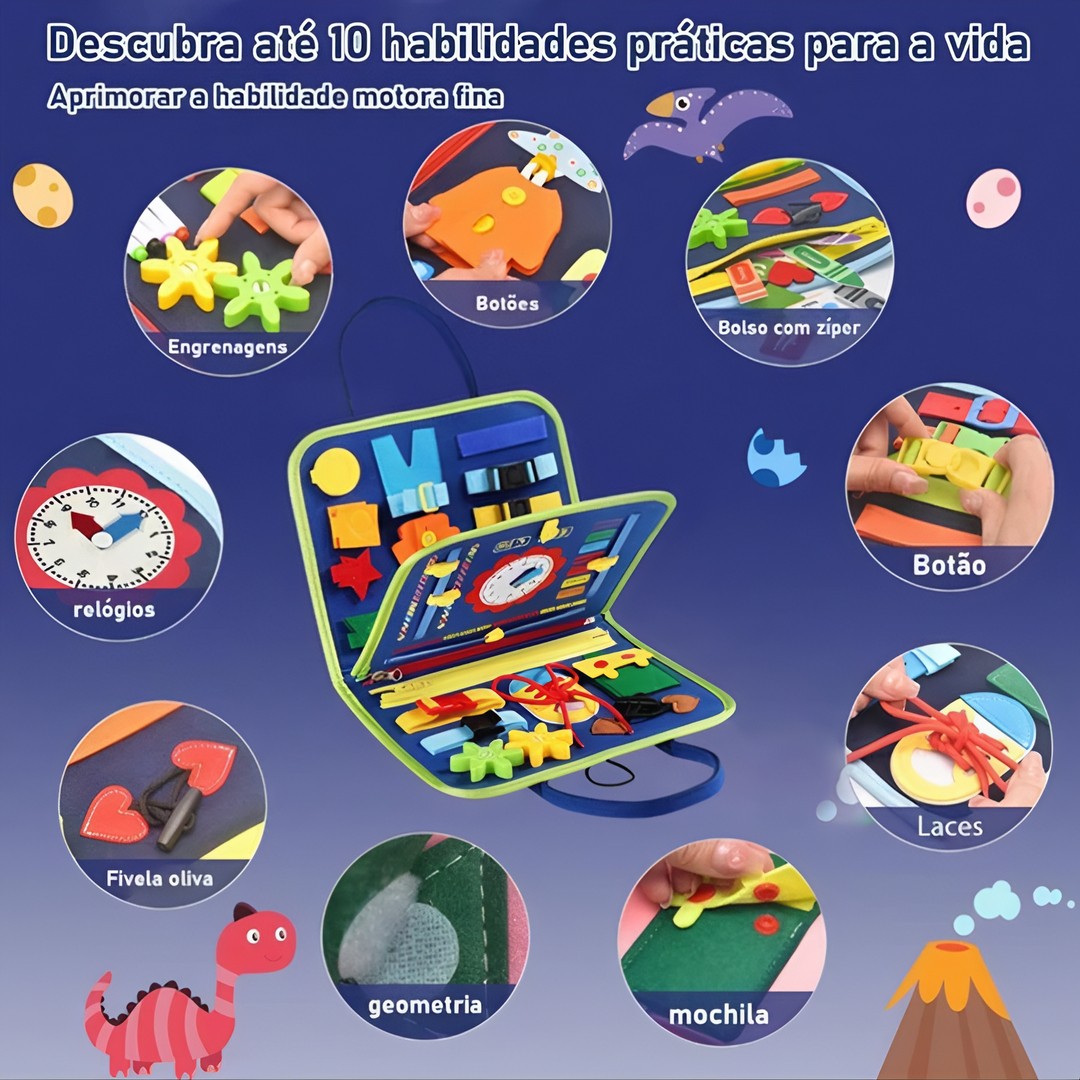 Montessori PlayCase – Maleta Educativa Sensorial Brastoy