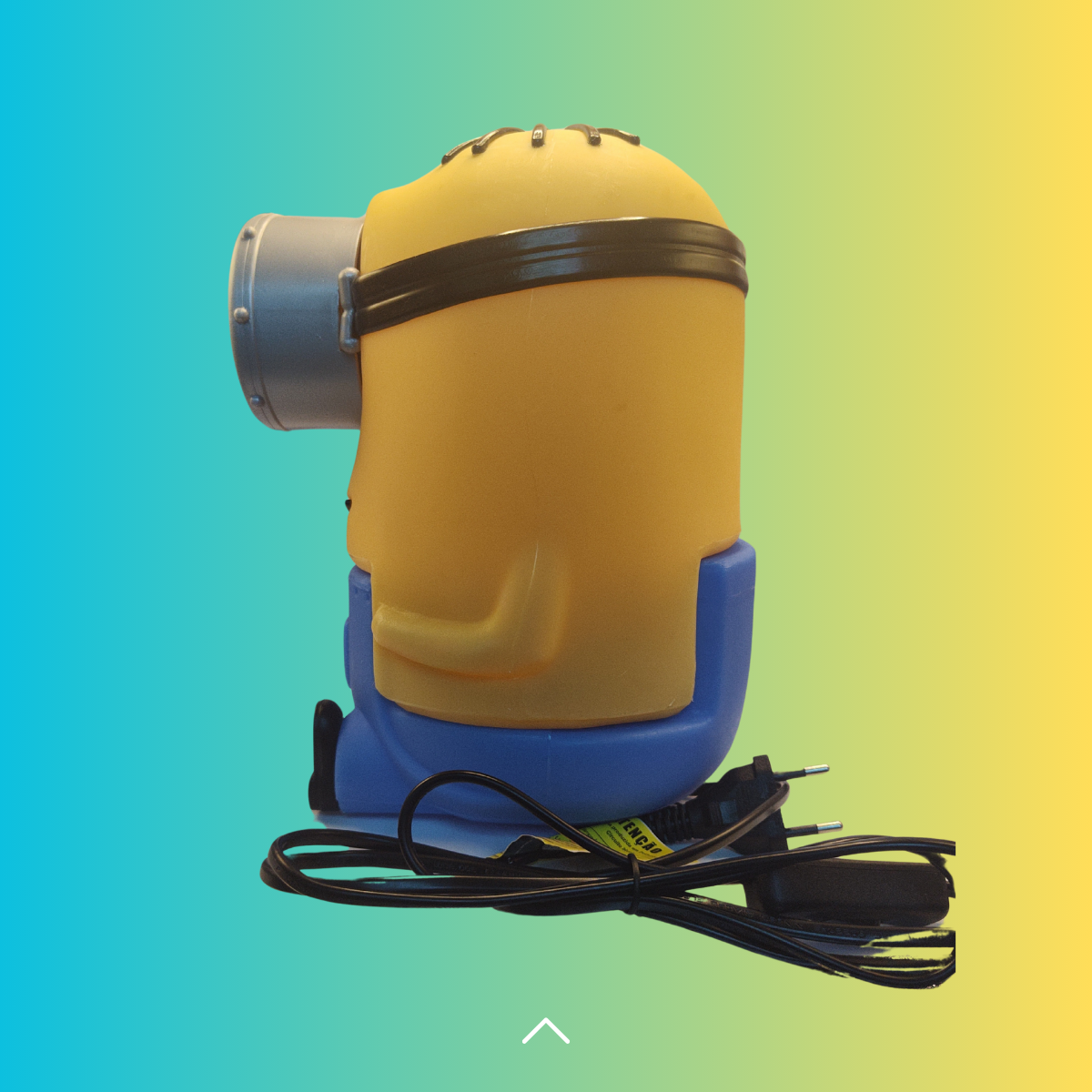 Luminária Infantil 3d Minion Stuart Iluminação Led